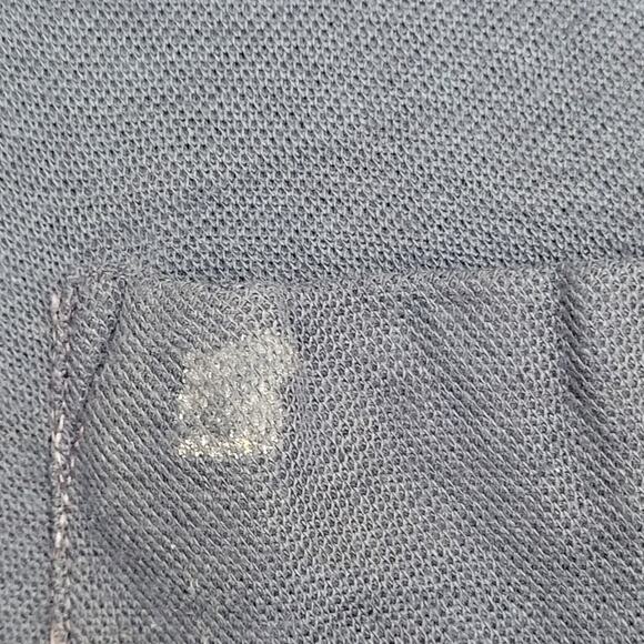 Vintage 80s Conor Preppy Polo Shirt XS/S 17x25 Navy-Blue USA - Picture 8 of 12